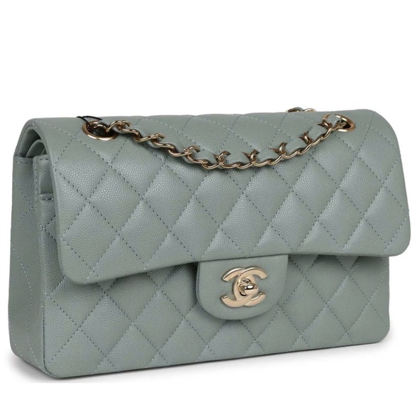 Chanel 23C Small Classic Flap “Grey” | NWT - Picture 3 of 10